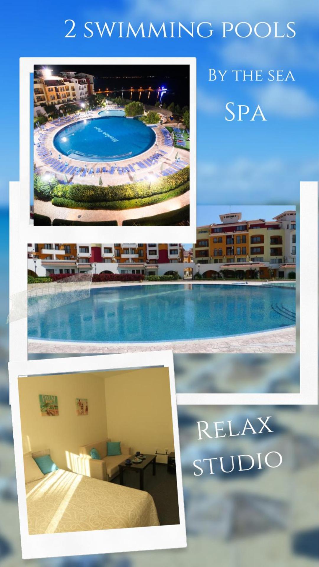 Relax studio by the sea, Bulgaria,Nesebar,Aheloy Bagian luar foto